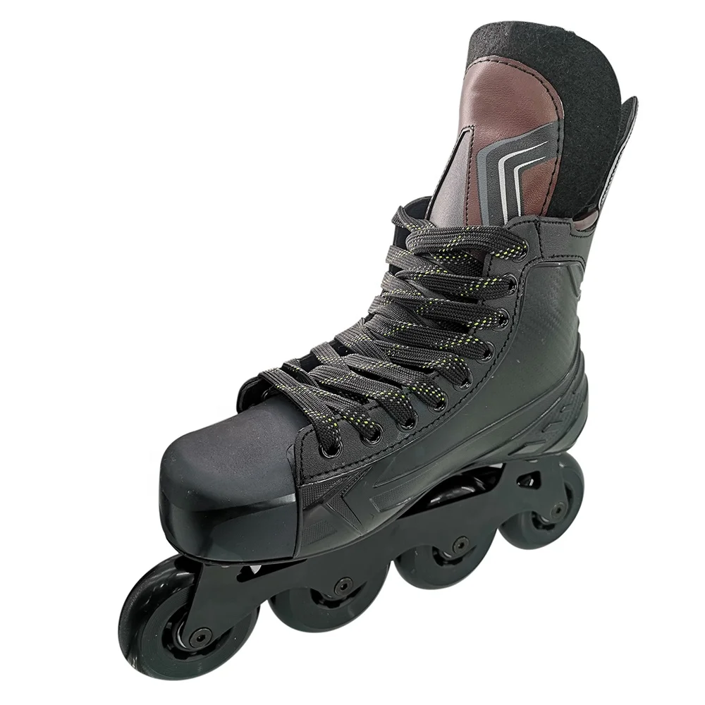 专业的内联曲棍球 skates 鞋高品质的内联土地旱冰 hockey 鞋出售