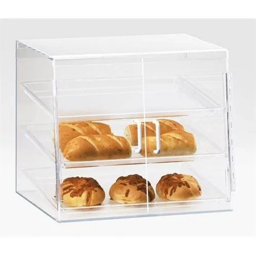 Acrylic Bread/bakery Display Stand Case Perspex Cake Plexiglass