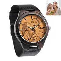 

Innovative Waterproof Personalized Wooden Photo Watch