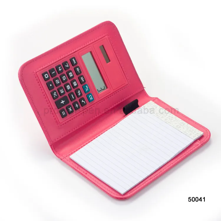 New Simple Pocket Notebook With Calculator And Pen Buy Note Book