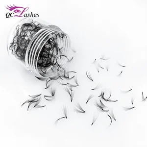 8mm to 15mm .07mm Eyelashes Bulk Premade Fans 3D, 4D, 5D, 6D Loose Russian Volume Fan Lashes