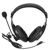 Retevis Walkie talkie racing noise cancelling headset 2 pin Boom Mic Headphone for H777 RT21 RT22 Kenwood TK Baofeng 2-Way Radio