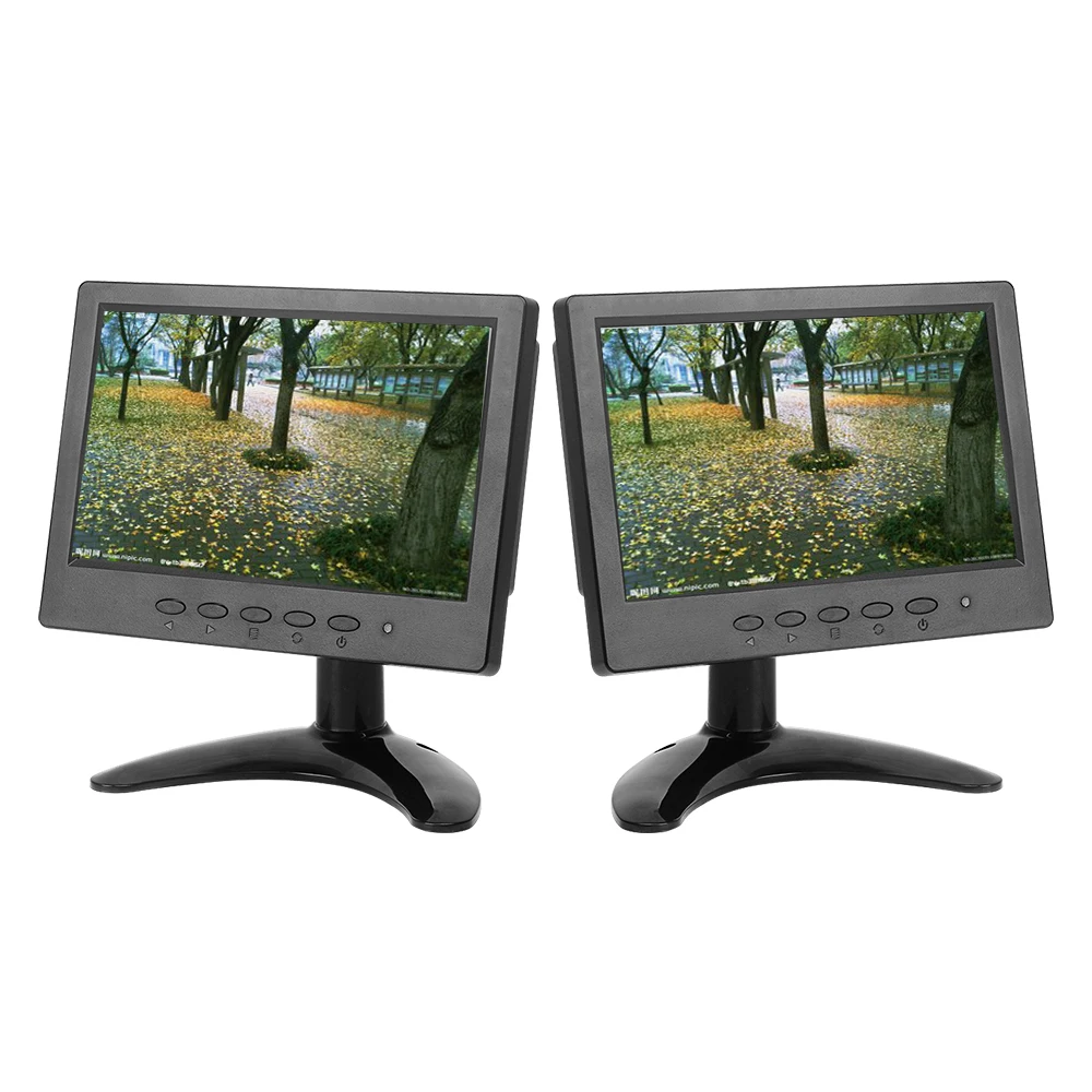 

Small TFT LED Computer Monitor 7 inch 2 input car monitor