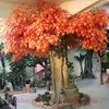 2015 Latest design large outdoor & indoor wedding decorations artificial maple flower tree