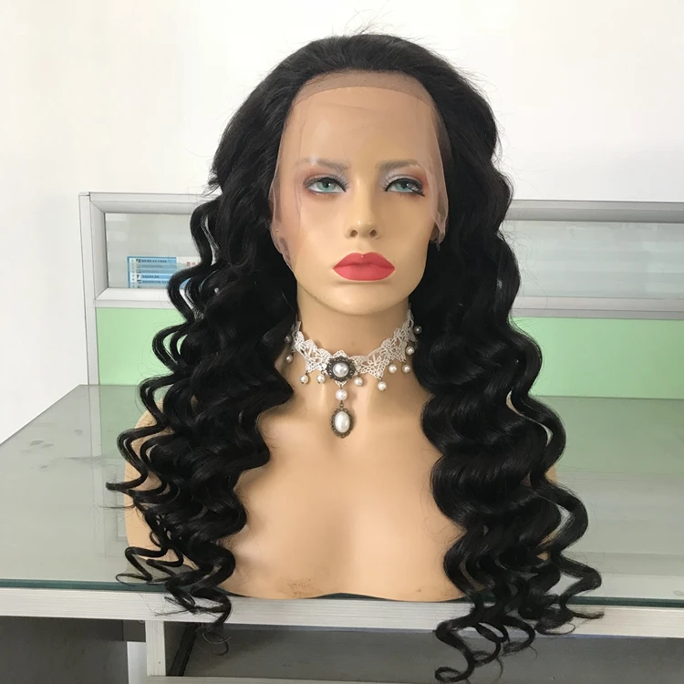 

Warehouse price high quality large cap lace front wig