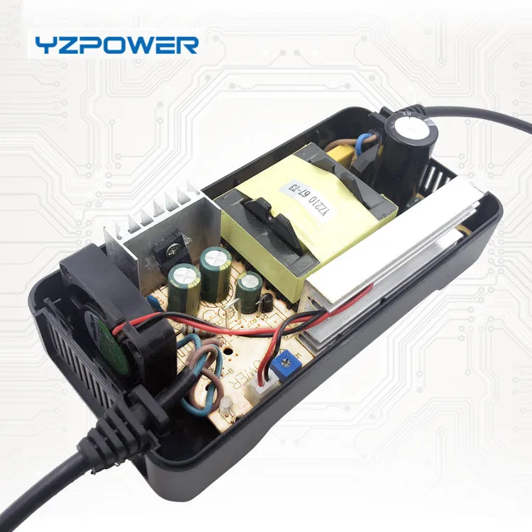 

YZPOWER 150W 4.2v 8A Lithium Battery Charger For 1s 3.7V8A E-bike Battery With Wholeprice, Black battery charger