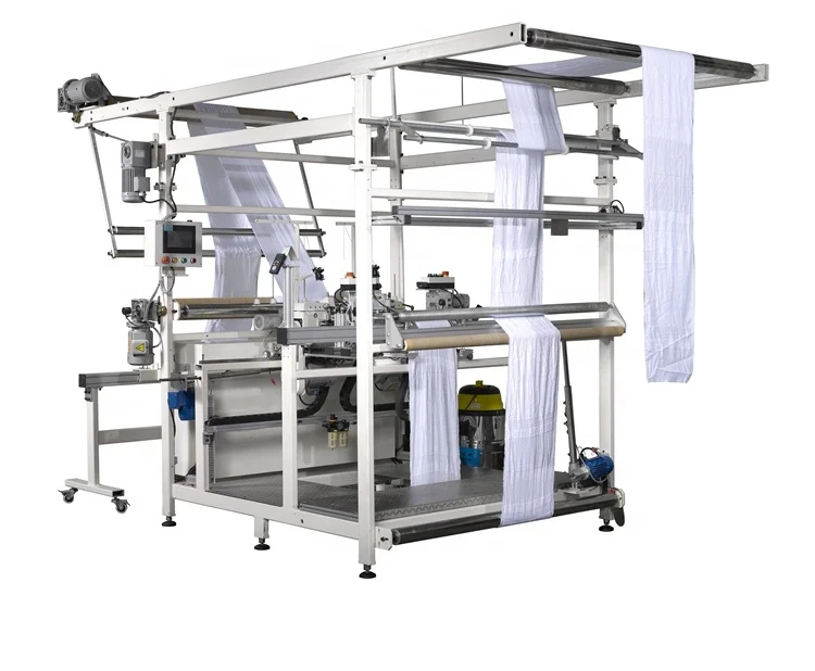 
Full Automatic single needle chainstich terry towel sewing machine 