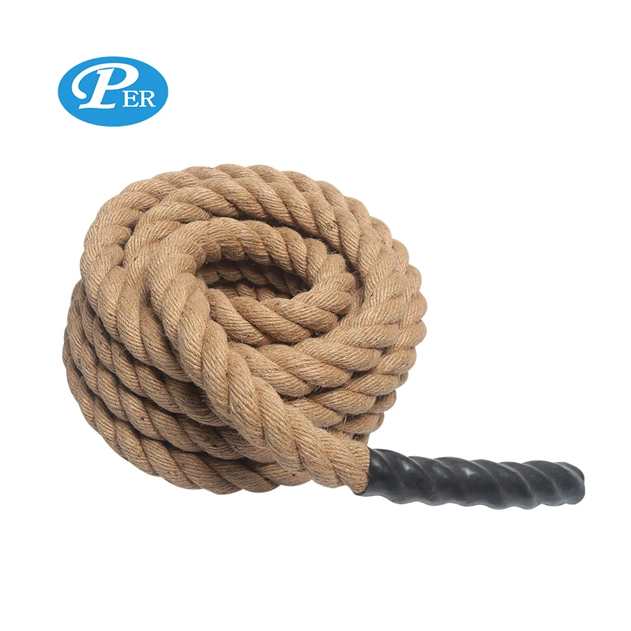 

38mm 9m Gym Jute Power Training Hemp Climbing Battle Ropes