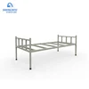 2018 Factory new durable cheap metal frame customized hostel steel single bed in hotselling