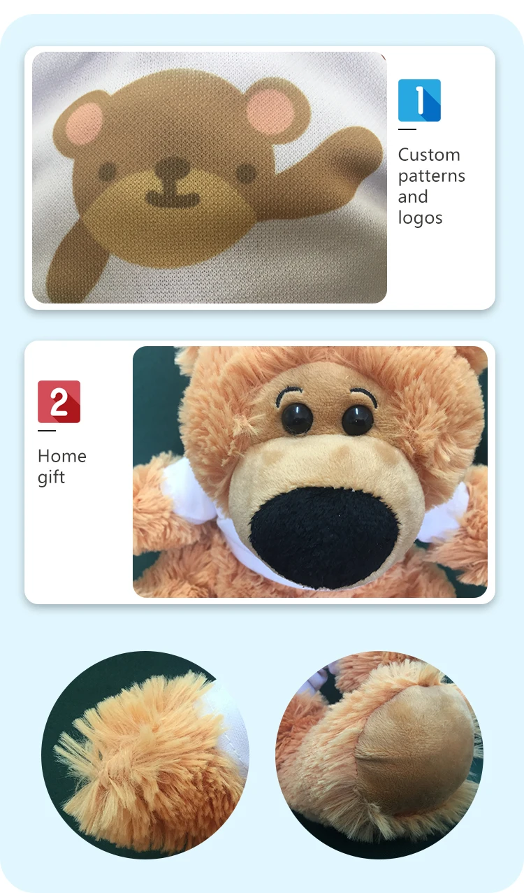 sublimation plush toys