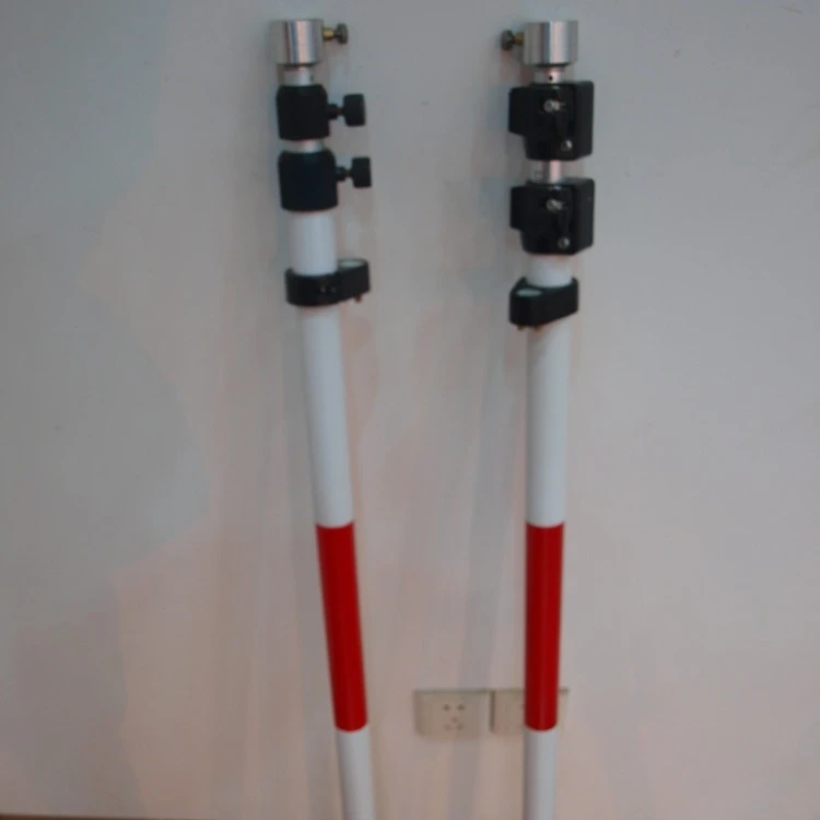 surverying mapping prism pole 3m aluminum