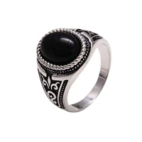 

12396 Xuping custom 6 gram white gold ring, simple silver color ring for men, black men latest white gold finger ring designs