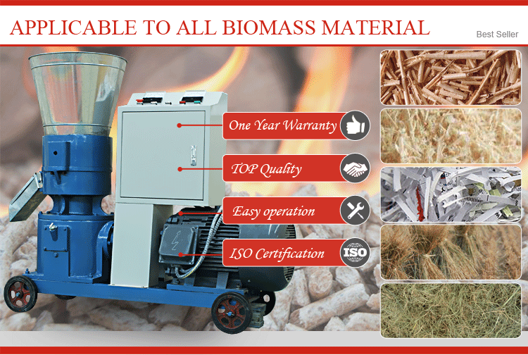 Cheap Electric Sawdust Corn Stalk Peanut Shells Agri Waste Pellet Press Wood Chips Pellet Mill Machines