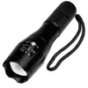 Ultra Bright Handheld Regular T6 LED Flashlight with Adjustable Focus and 5 Light Modes Powered Tactical Flashlight