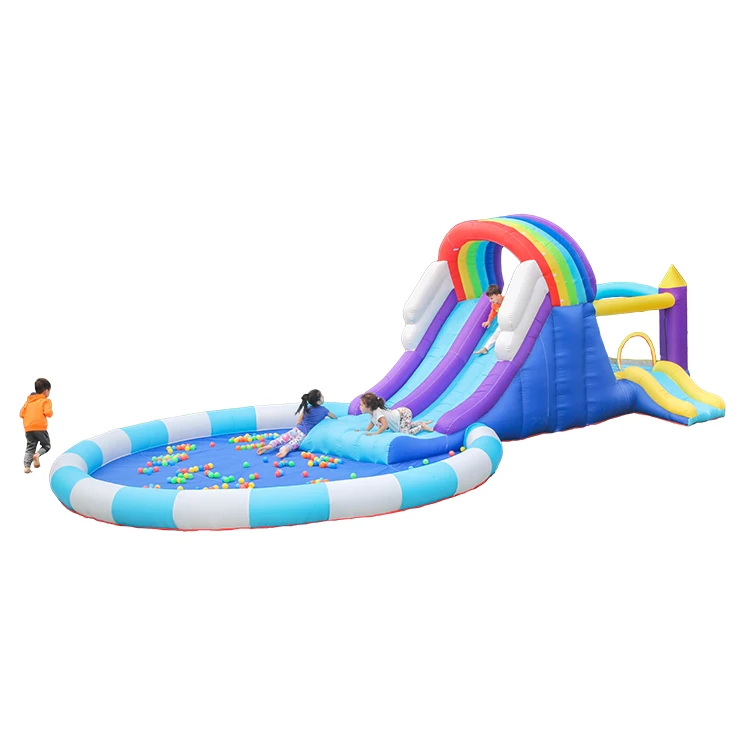 

wholesale inflatable water pool slide boat clearance clearance slide with bounce, Appointed pantone color or stocked color