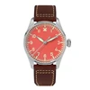 OEM Customisable Luxury Minimalist No Name Sunray Dial Water Proof Low Moq Pilot Automatic Men's Watches