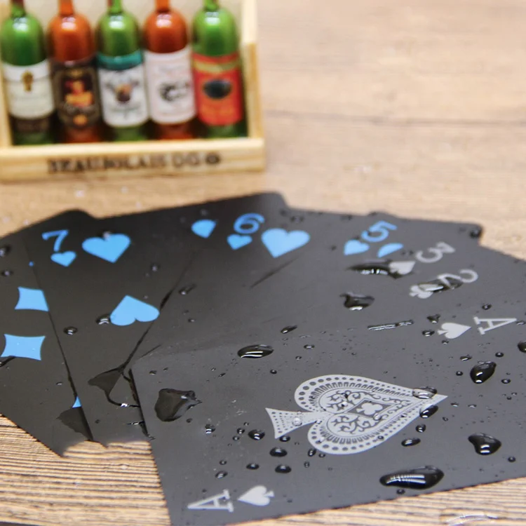 Custom Printed Poker 100 Plastic Playing Cards Oem Buy 100 Plastic 