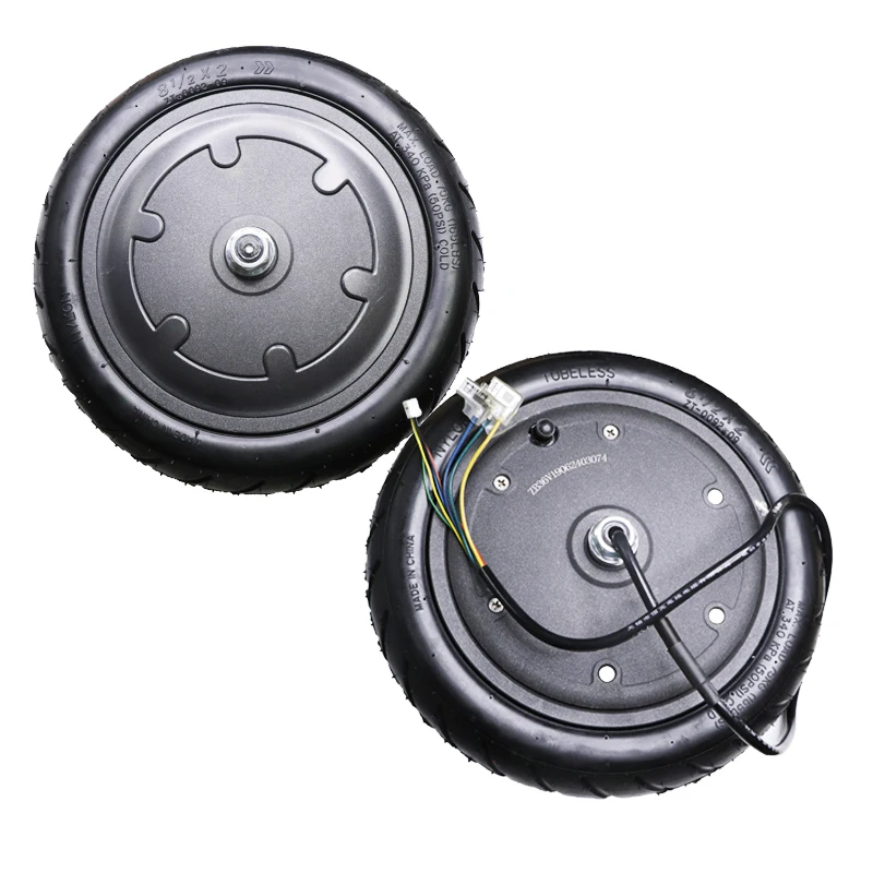 

350W Engine Motor Wire Cable Front Wheel Hub Motor For Mija M365 Electric Scooter, Black