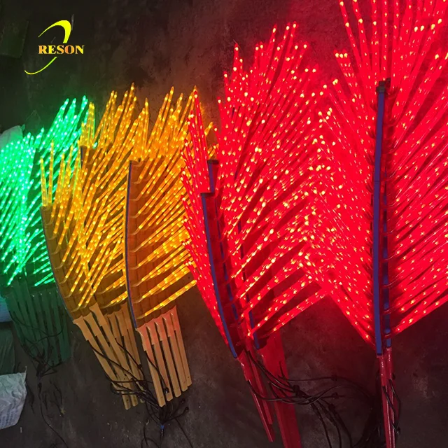 lighted-palm-leaves