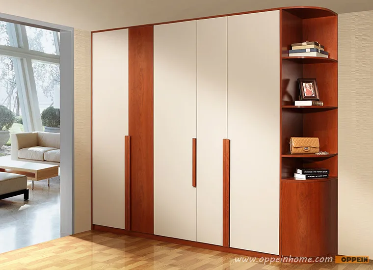 Wholesale New Double Color Wardrobe Design Furniture Bedroom Wardrobe