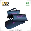 Wholesale customize small black kraft paper pillow pack boxes