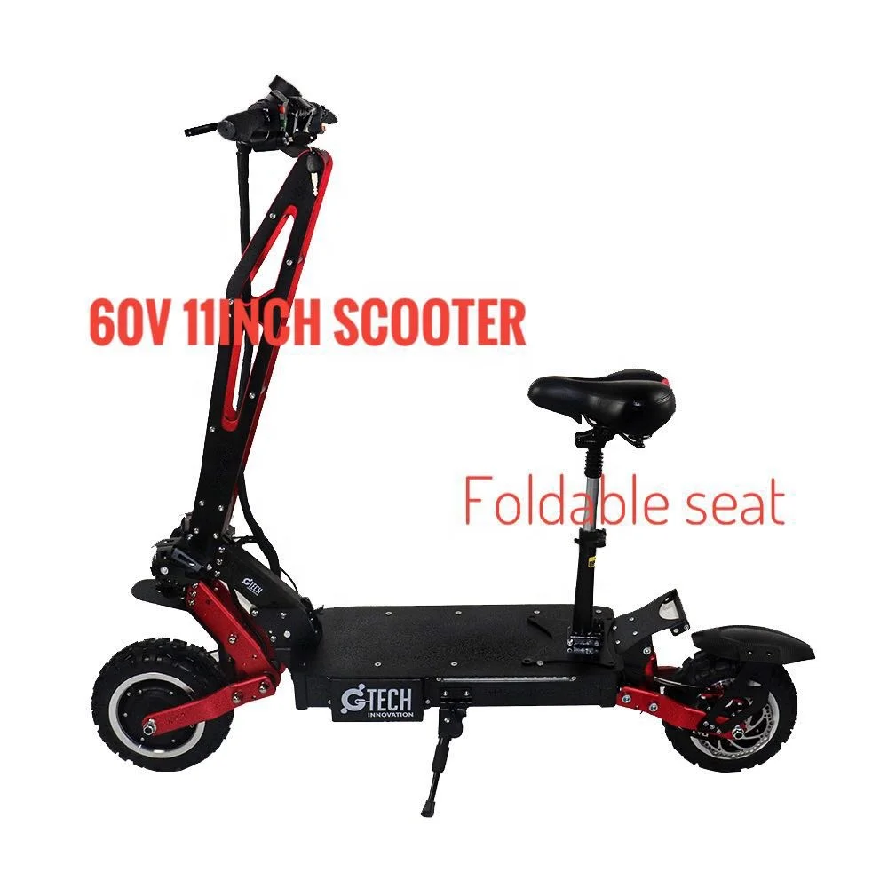 

2 Wheel 60V 3200W Dual Motor Foldable 2019 Gtech Mobility Kick Electric Scooters