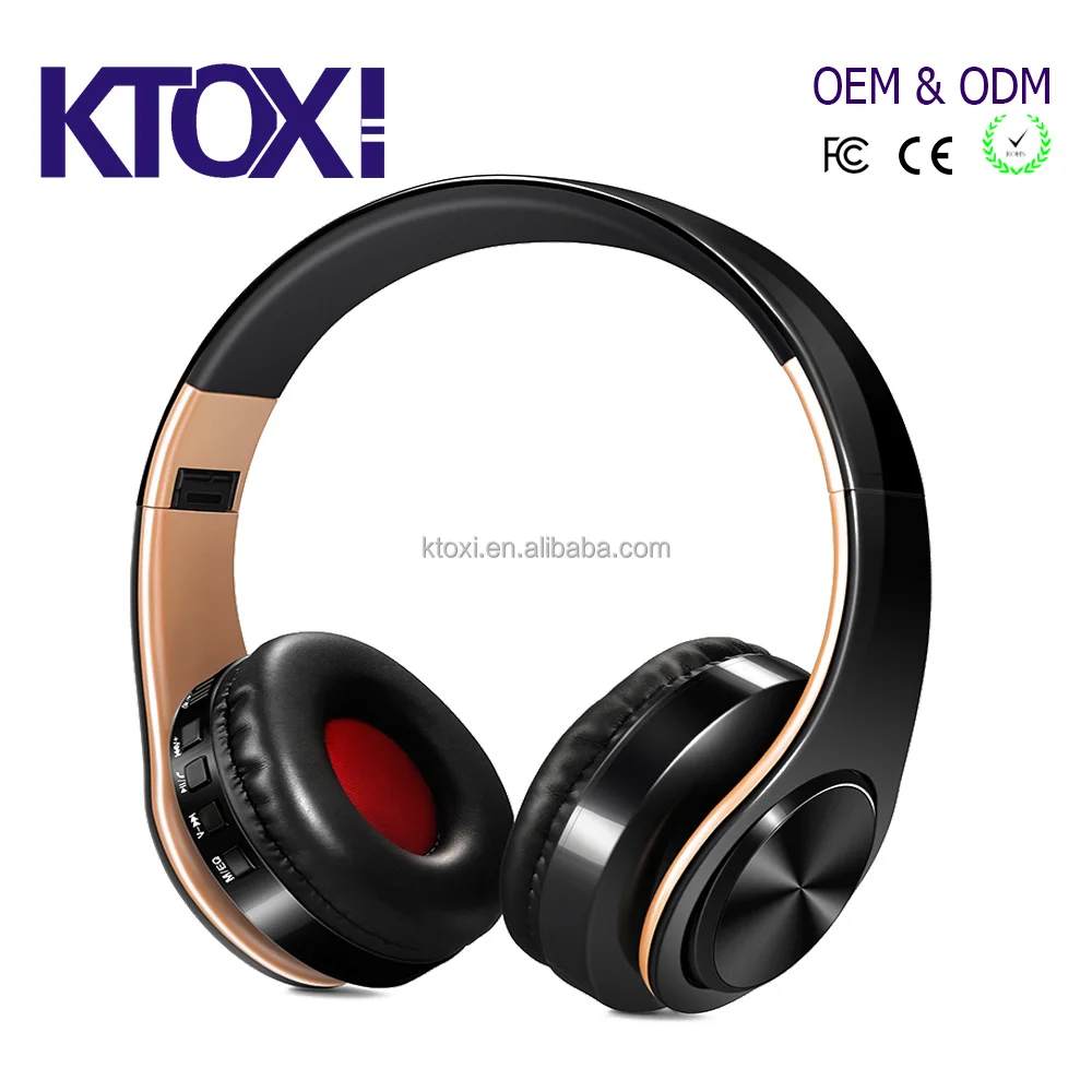 

Factory Supplier Over Ear BT V.4.0 Wireless Headphones Headset