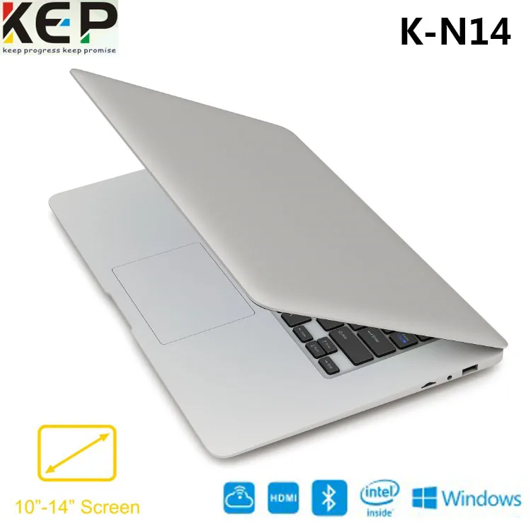 

New arrivals 2017 K-N14 14.1 inch laptop portable Cherrytrail Z8300 32GB pc notebook computer KMAX