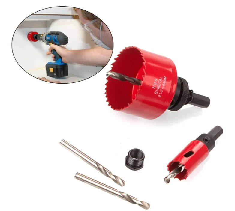 
14pcs bi-metal hole saw kit set for metal 