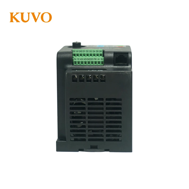 
230V Single Phase Input 0.75kw 1HP Mini VFD Variable Frequency Drive Inverter for Motor Speed Control 