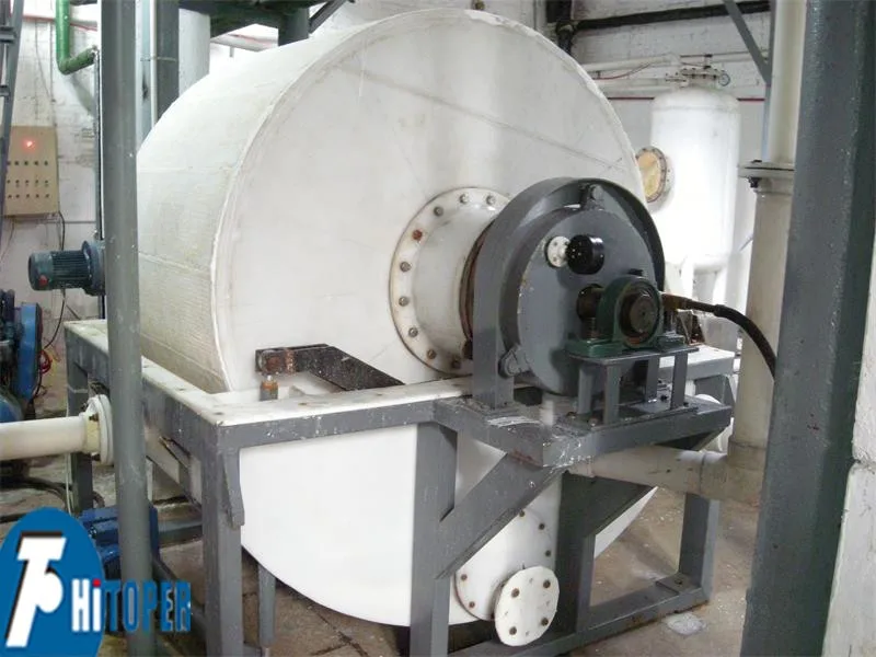 High Efficiency Rotary Vacuum Drum Filter For Clean Coal Mining Solid