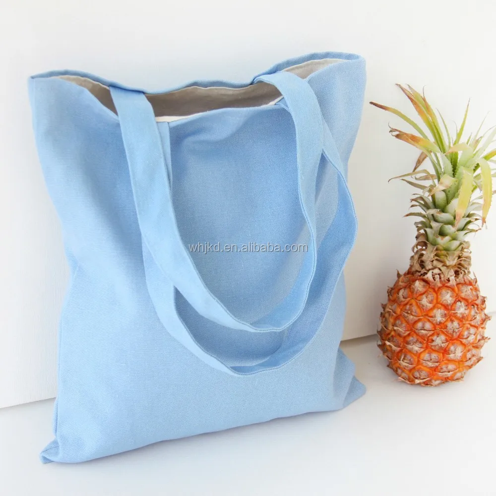 Eco Friendly Recycled Colorful Tote Shopping Cotton Canvas Bags - Buy ...