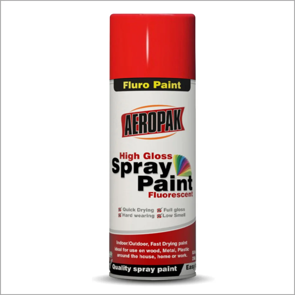 
AEROPAK Fluorescent Spray Paint pintura fluorescente en aerosol pintura spray 