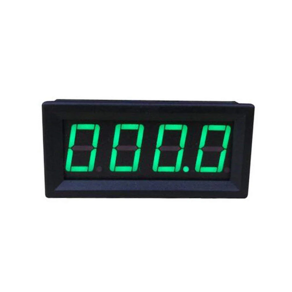 Mini Digital Ammeter 05.000a 0.56" Inch Green Led Display 4 Digits Amp