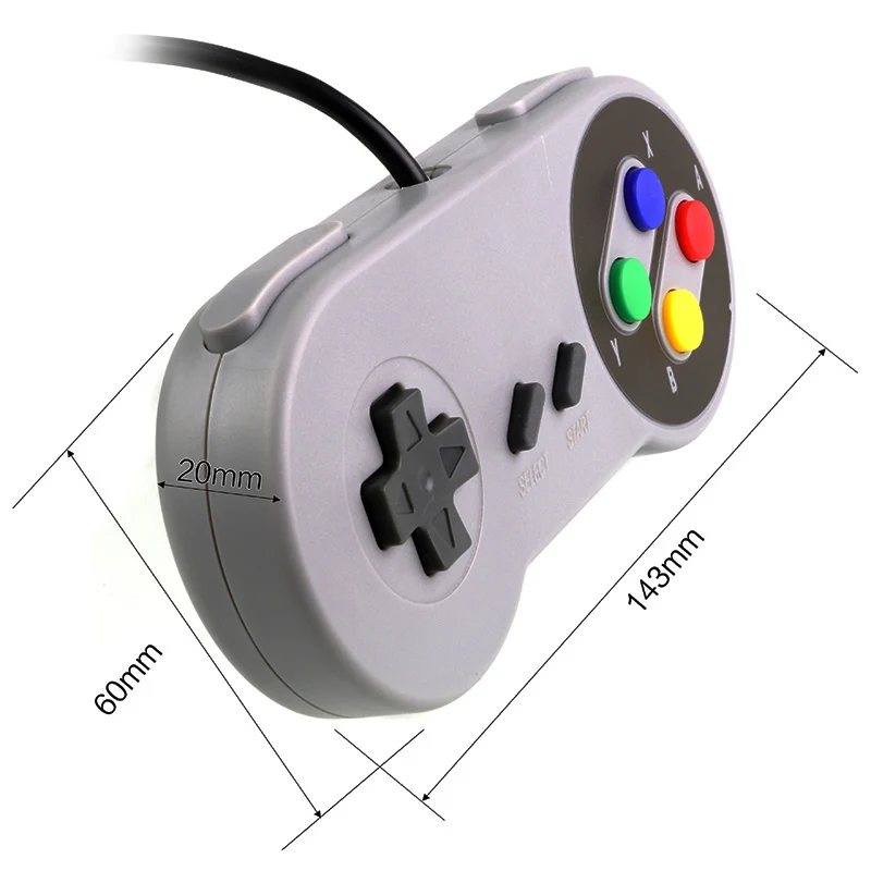 use next snes usb controller with snes9x