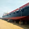 Ship launching use marine rubber air bag marine airbag