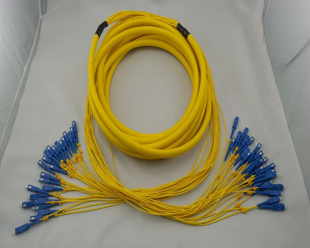 Outdoor Armored Waterproof Pigtails Patch Cord 2 4 6 8 12 Core Fiber