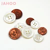 Personalized 4 Holes Real Natural Eco-friendly Shell Buttons For T-shirt