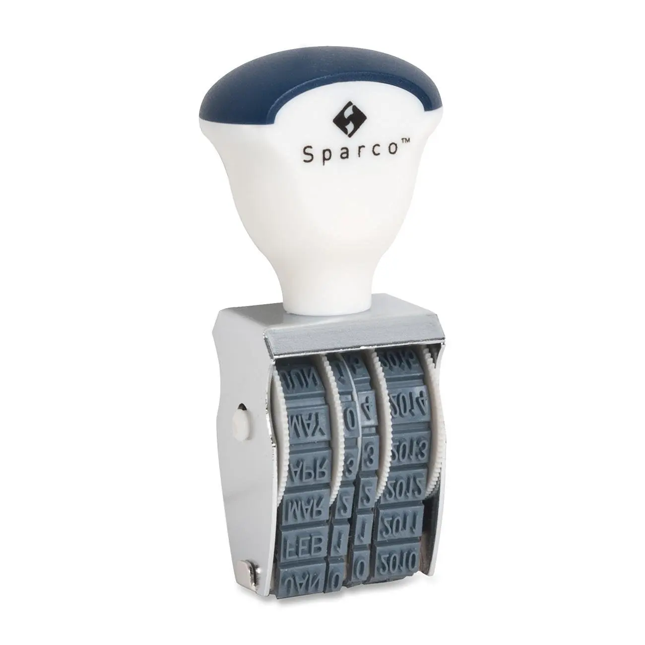 Sparco Date Stamper, 4 Bands, Size No. 1, Imprint 1 x 1/8 Inches (SPR01493) by Sparco