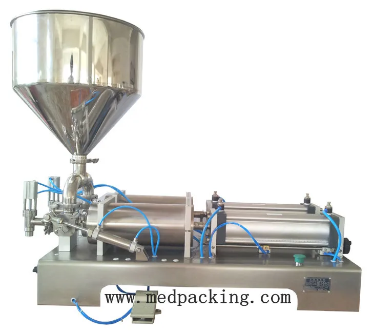 50500ml Semiautomatic Pneumatic Body Butter Filling Machine,Sachet