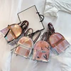 Transparent Hologram Backpack Women Clear Holographic Laser Shoulder School Bag