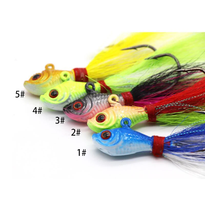 

Gorgons 25g big eye saltwater FISHING LURE bucktail jig