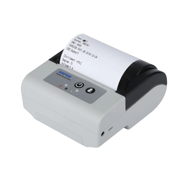 

paper auto cut 80mm mobile bluetooth thermal receipt printer 80mm Portable pos printer for outdoor bill printing HS-P80CAI