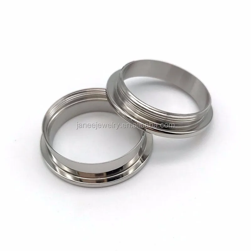 Custom Made Jewelry Ring Blanks - 316L Stainless Steel