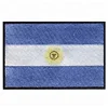 3 inches wide Hot marketing Argentina embroidered country flag patch in stock