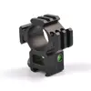 Tri Rail 30mm Ring 20mm Picatinny Rail Scope Mount&Spirit Bubble Level for Rifle
