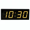 Large Indoor Outdoor Red Big Digit Electronics 12V LED Digital Clock