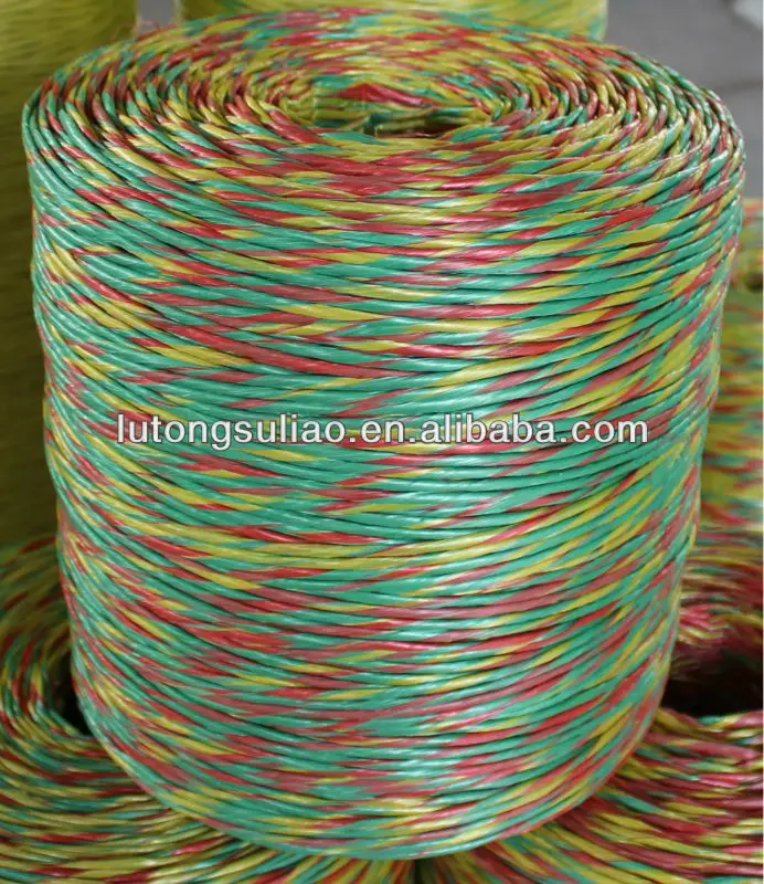 Single Strand Twisted PP Raffia - Baler String for Agriculture