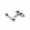 swing door curved jacking top hinge for glass door fittings KM-901