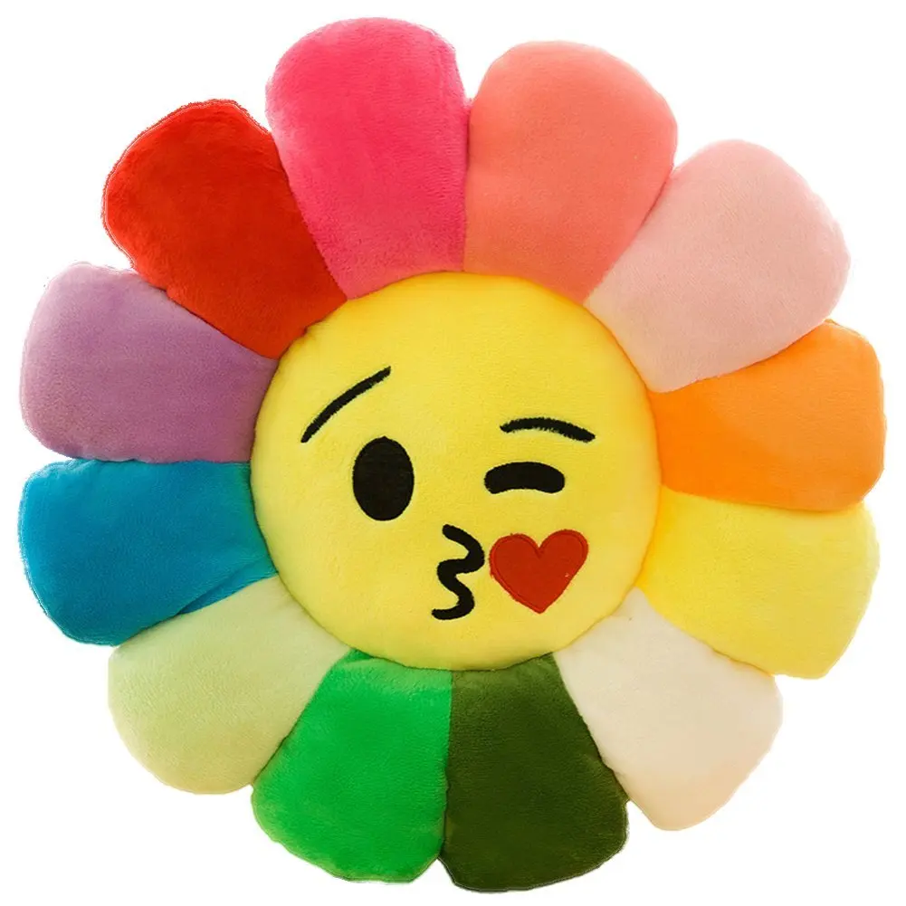 cute emoji cushion